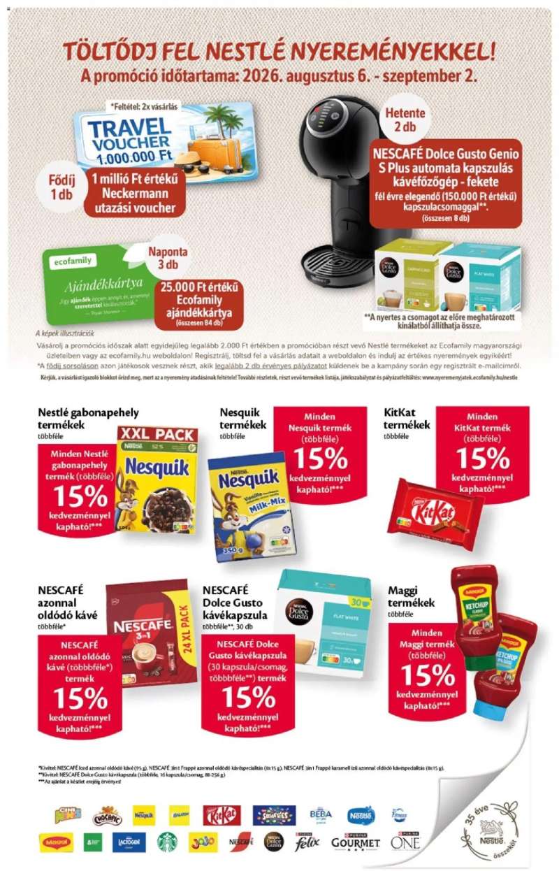 EcoFamily EcoFamily Akciós újság 8 oldal