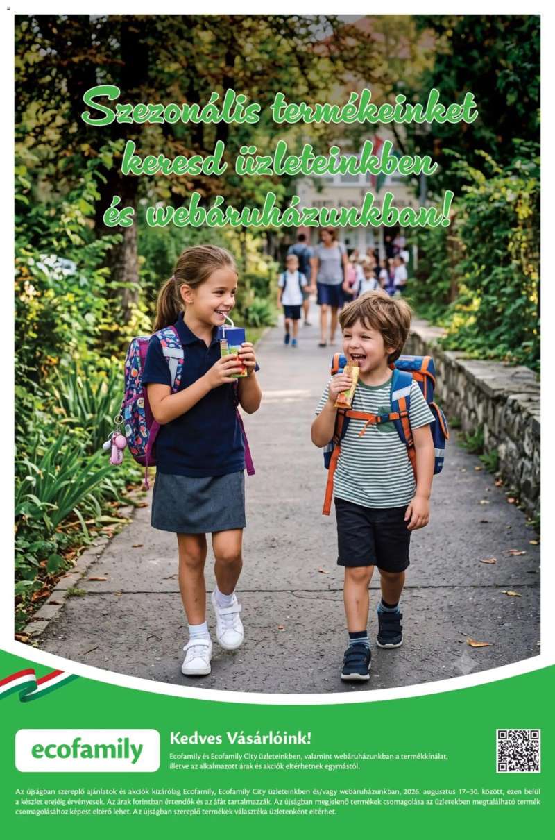 EcoFamily Ecofamily akciós újság 10 oldal
