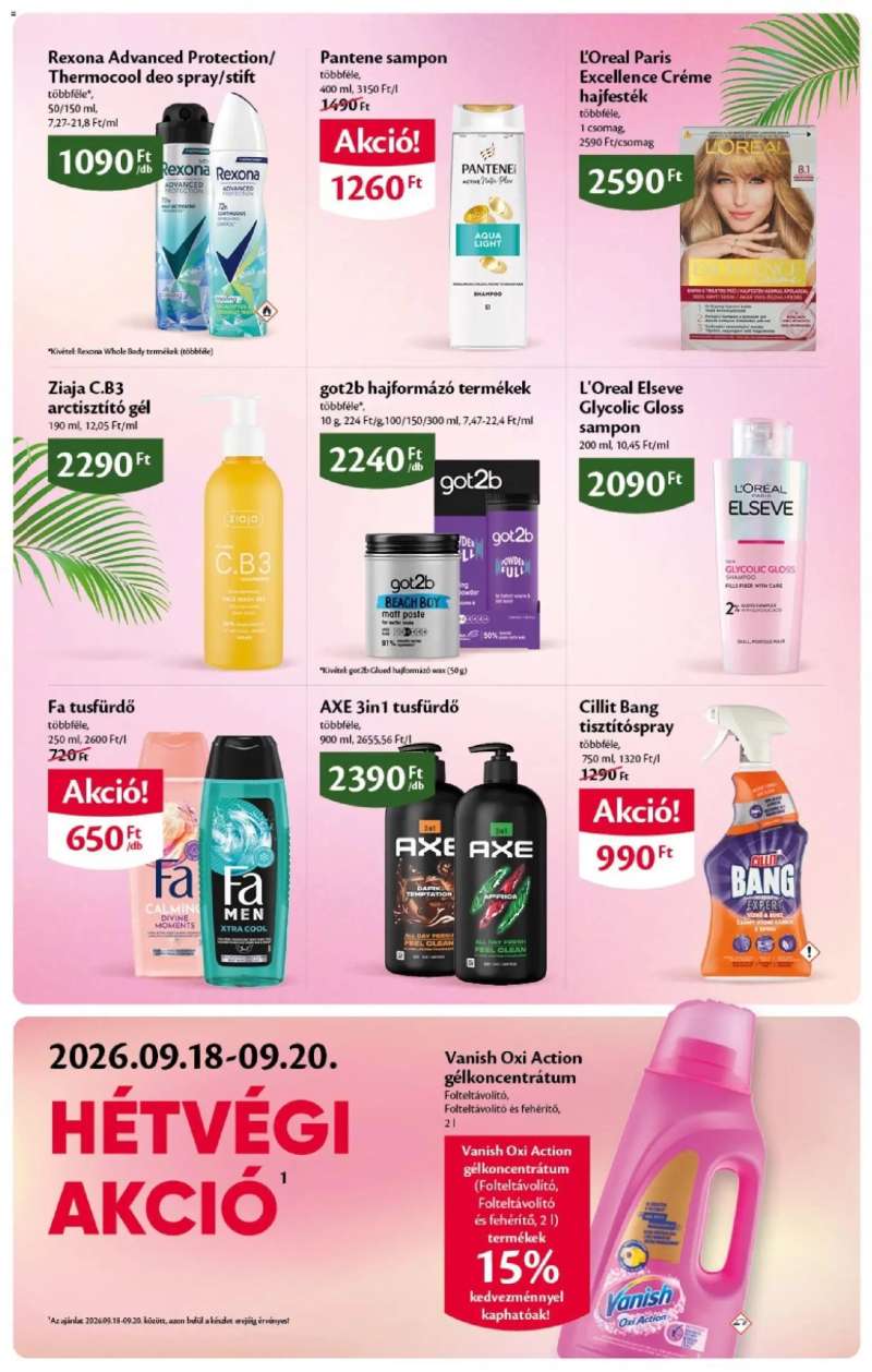 EcoFamily Ecofamily akciós újság 6 oldal