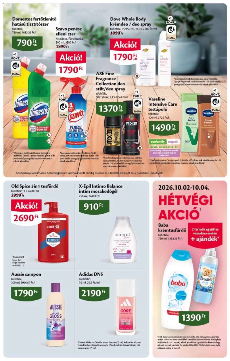 EcoFamily Ecofamily Akciós újság 17 oldal