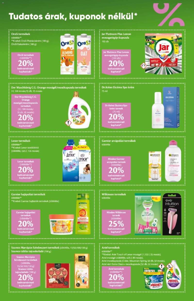 EcoFamily Ecofamily Akciós újság 3 oldal