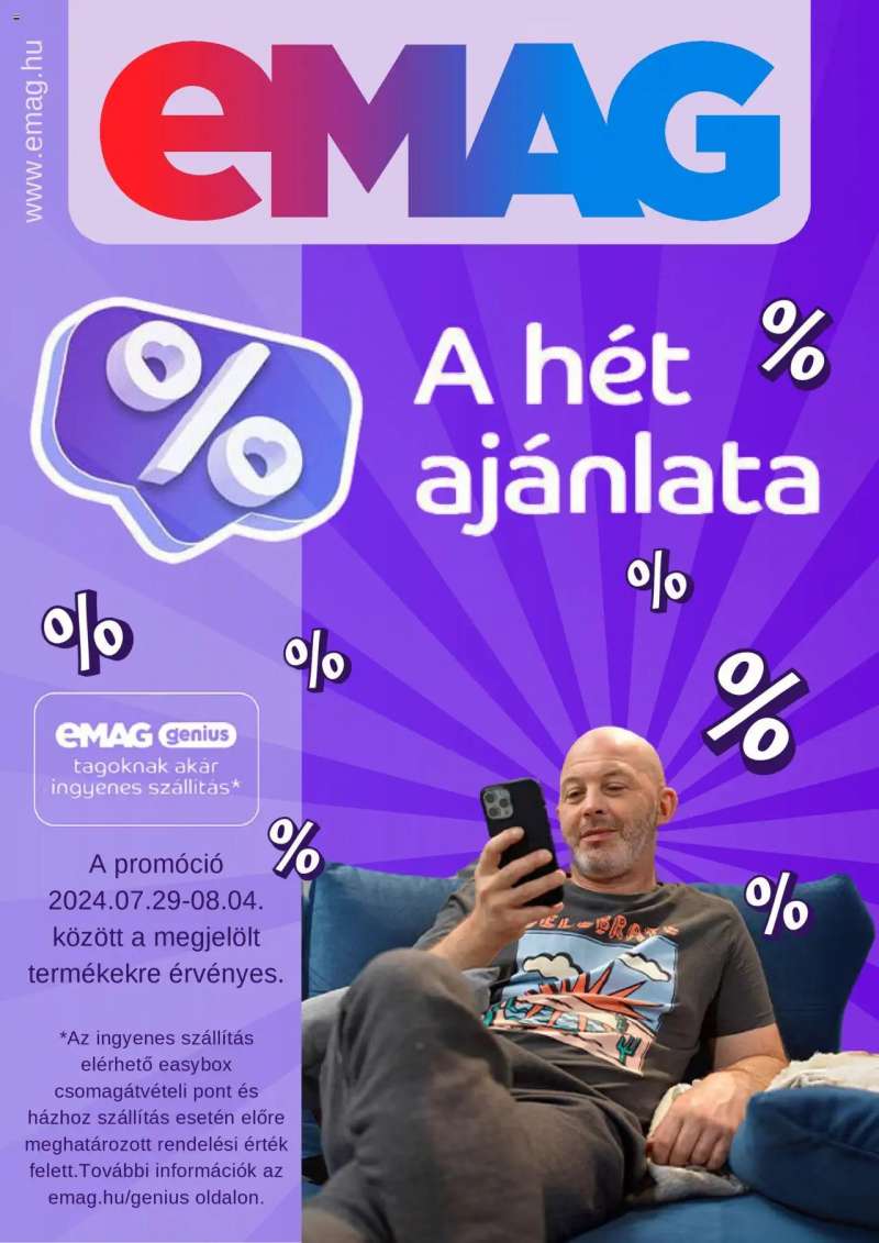 eMAG Akciós újság eMAG 1 oldal