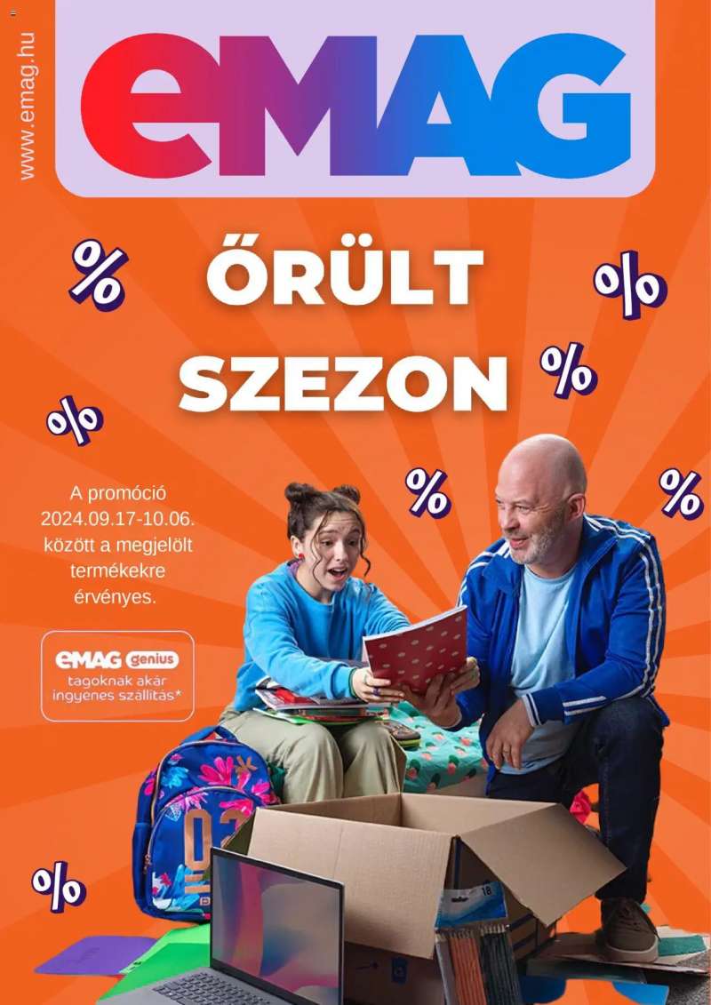 eMAG Akciós újság eMAG 1 oldal