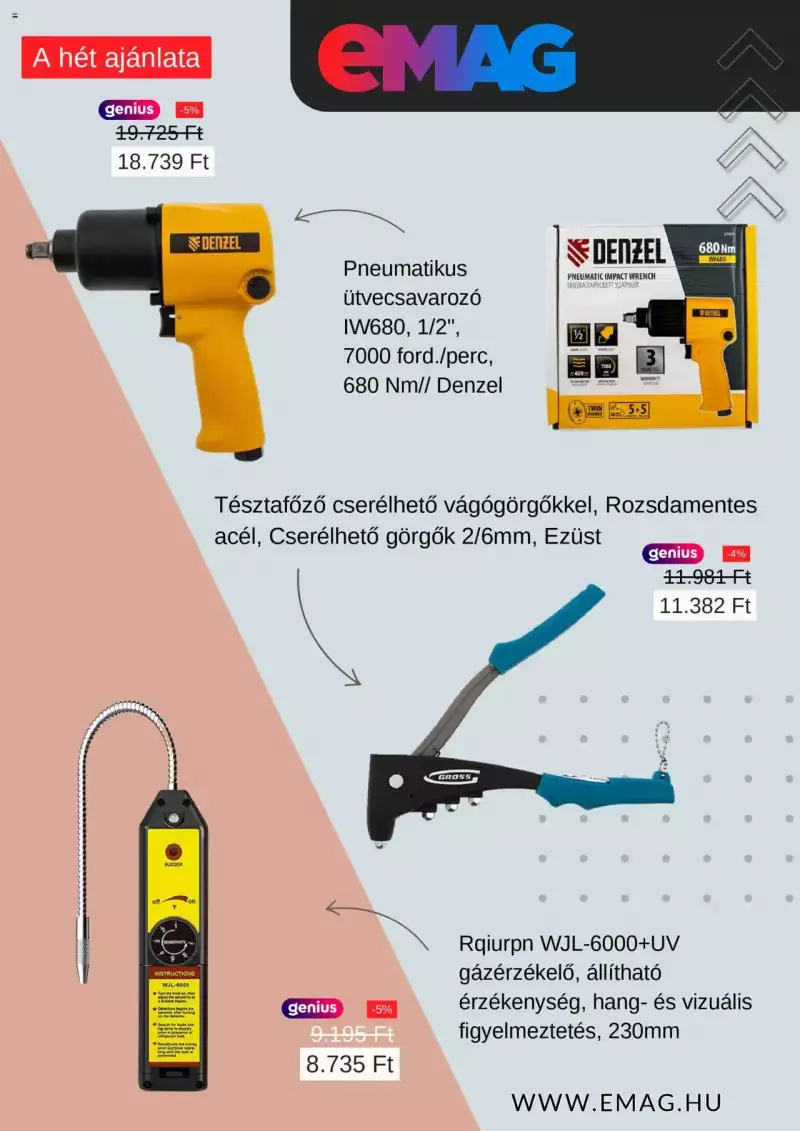 eMAG Akciós újság eMAG 5 oldal