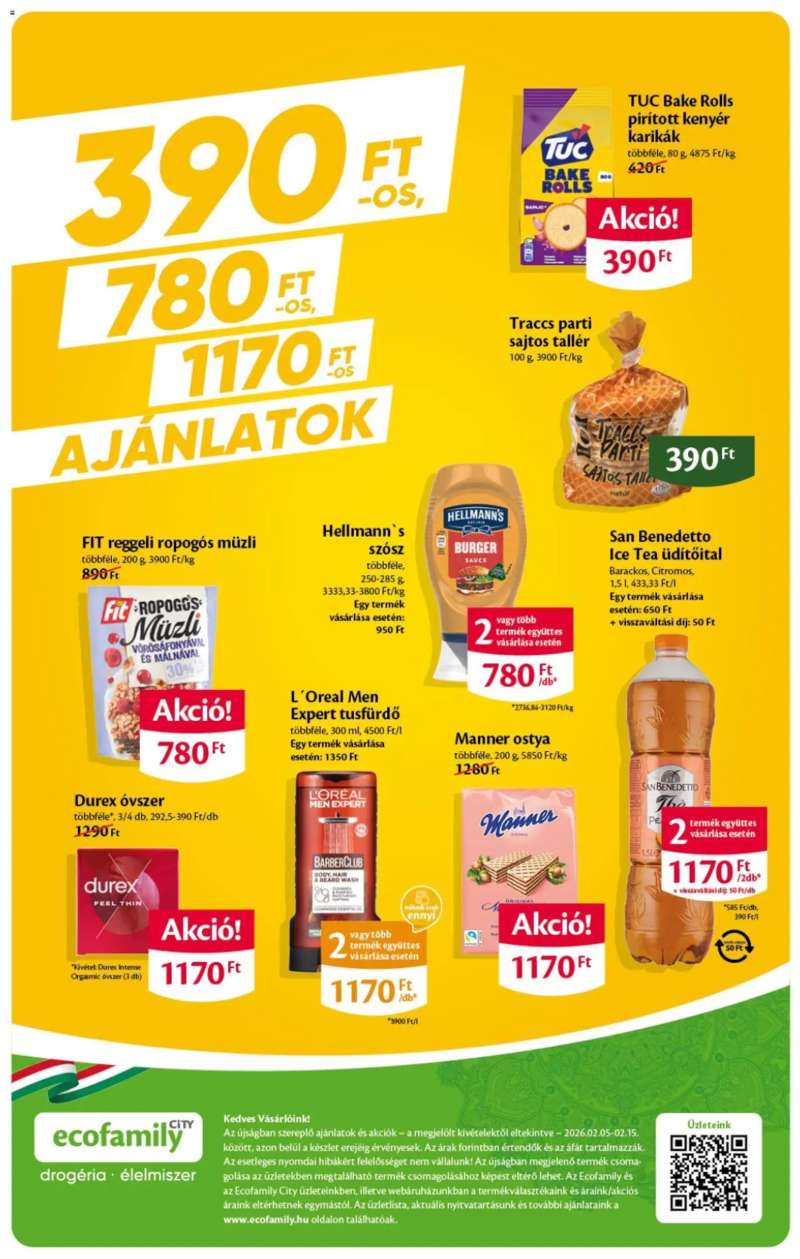 Euro Family Akciós újság / City 8 oldal