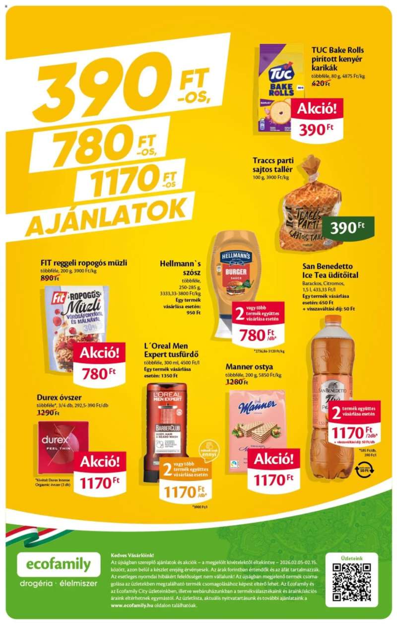 Euro Family Akciós újság EcoFamily 20 oldal