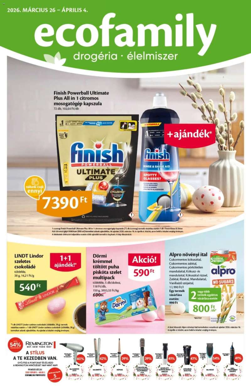 Euro Family EcoFamily akciós újság 1 oldal