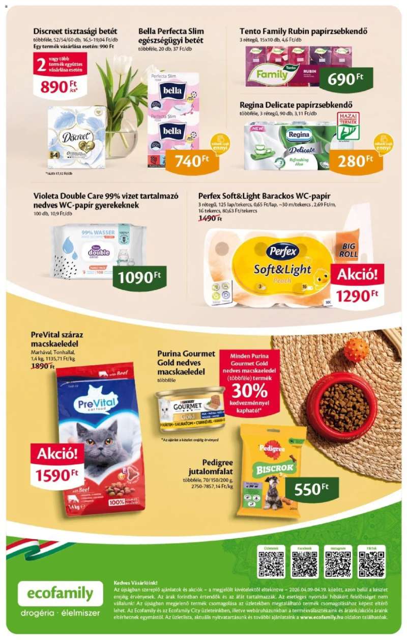 Euro Family EcoFamily Akciós újság 16 oldal