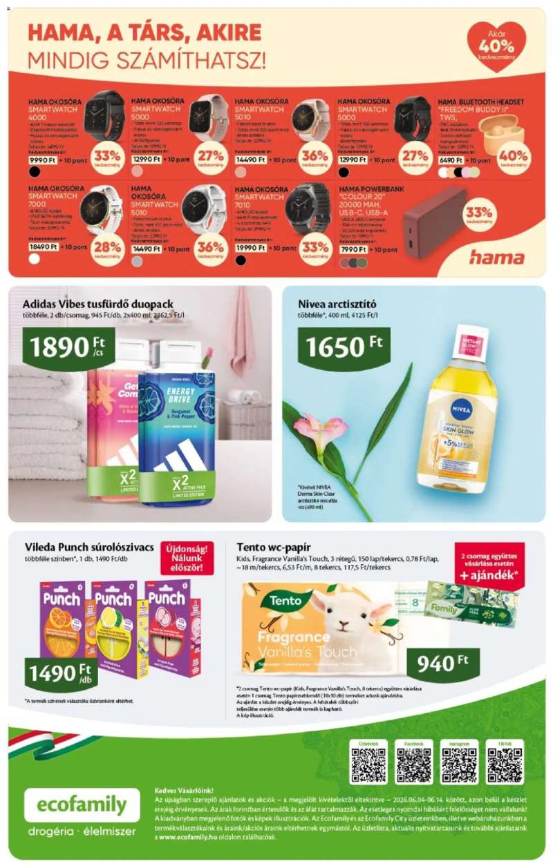 Euro Family EcoFamily akciós újság 16 oldal