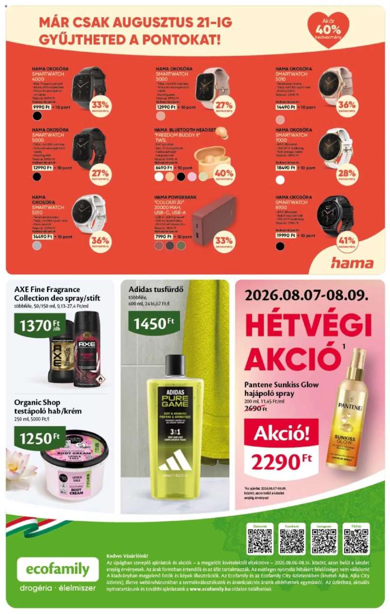 Euro Family EcoFamily Akciós újság 20 oldal