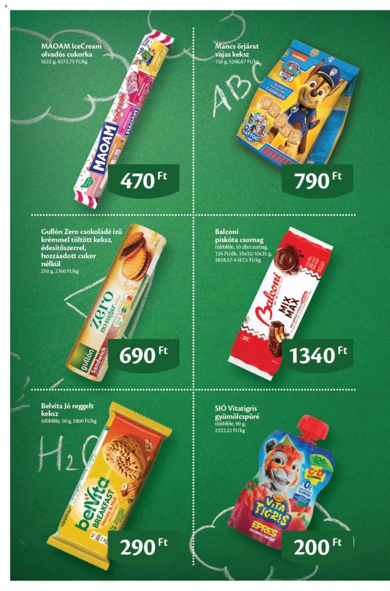 Euro Family Ecofamily akciós újság 2 oldal