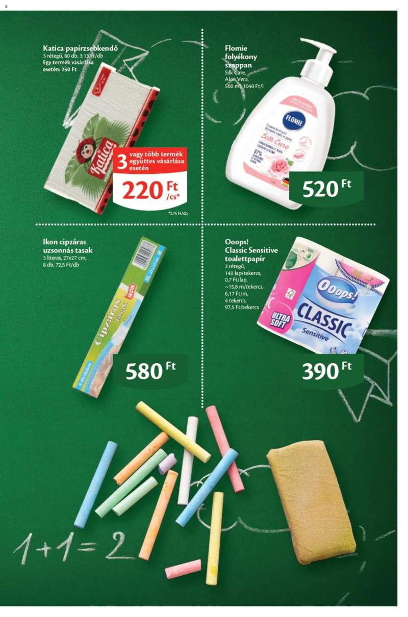 Euro Family Ecofamily akciós újság 3 oldal
