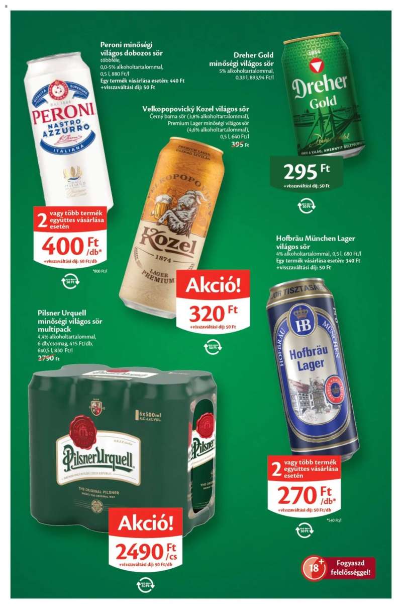 Euro Family Ecofamily akciós újság 4 oldal