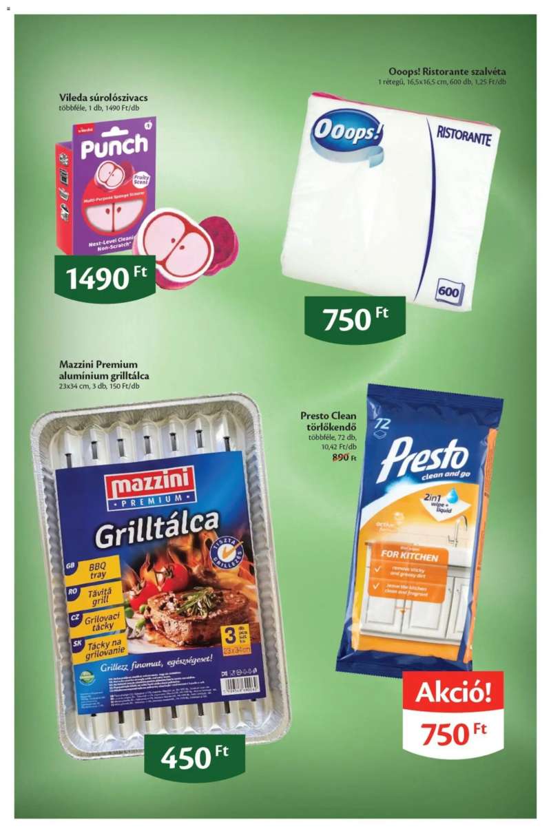 Euro Family Ecofamily akciós újság 9 oldal