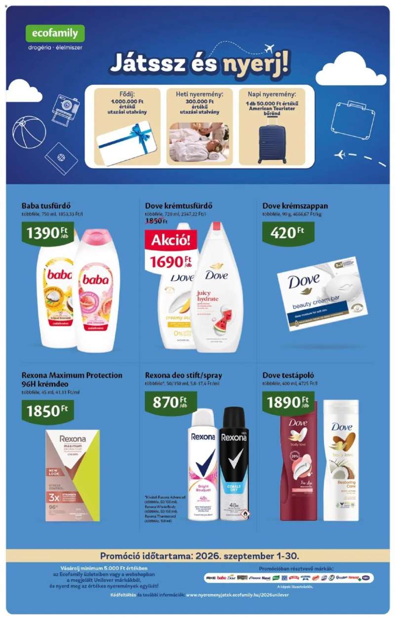 Euro Family Ecofamily akciós újság 12 oldal