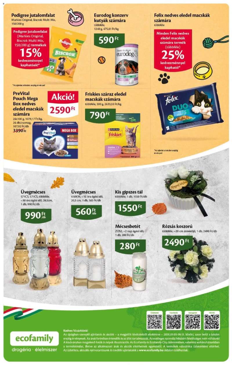 Euro Family Ecofamily akciós újság 16 oldal