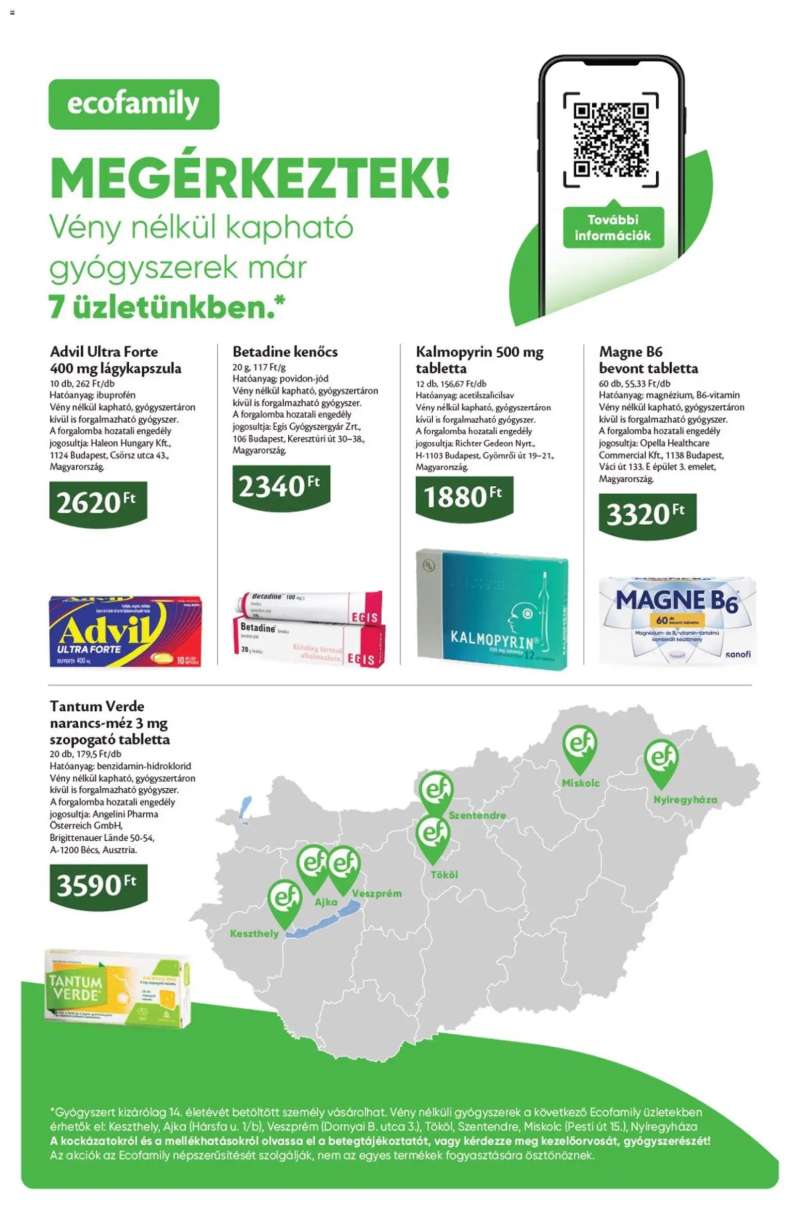 Euro Family Ecofamily akciós újság 15 oldal