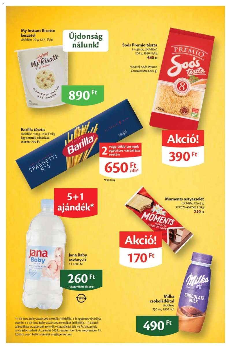 Euro Family Ecofamily akciós újság 2 oldal