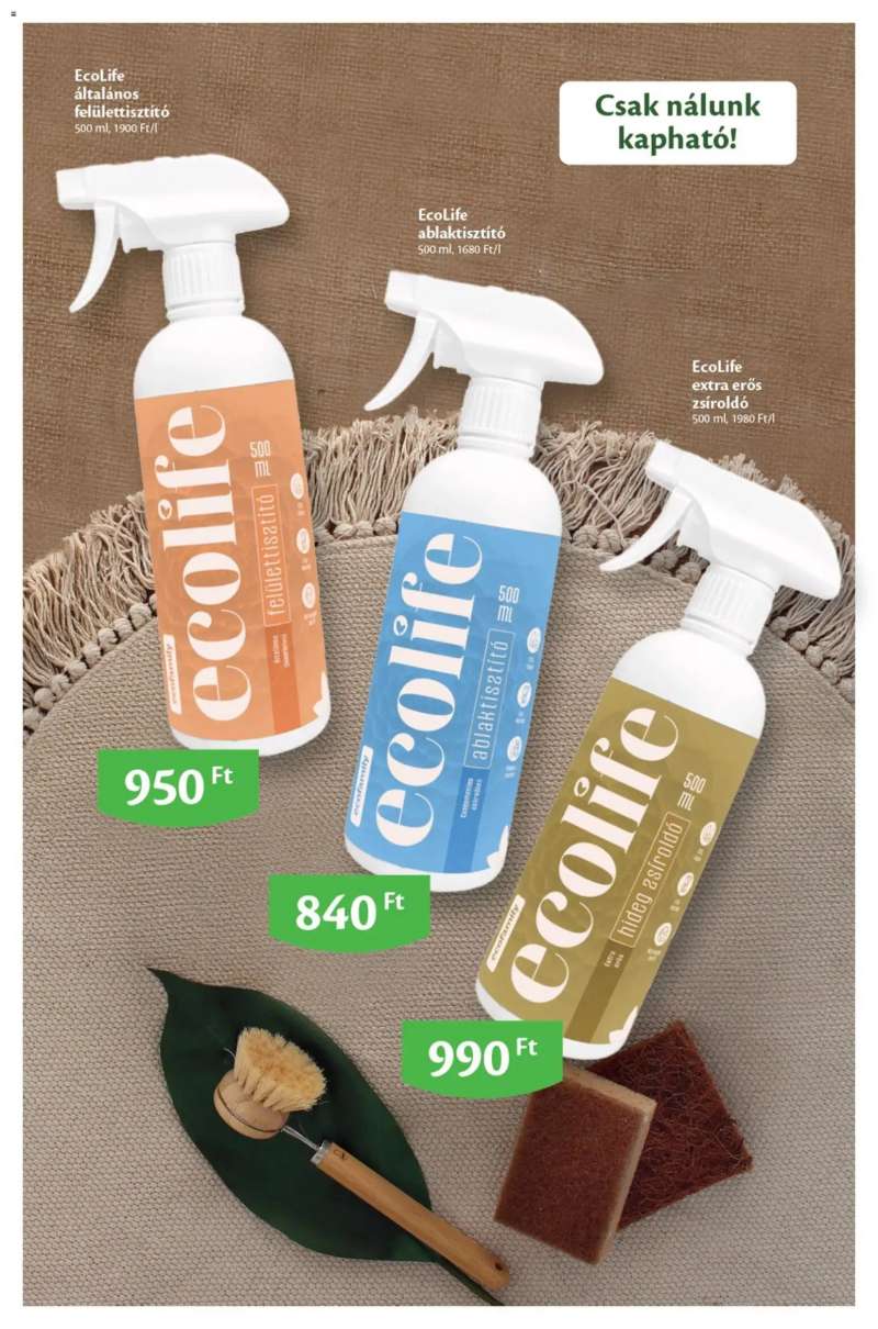 Euro Family Ecofamily akciós újság 9 oldal