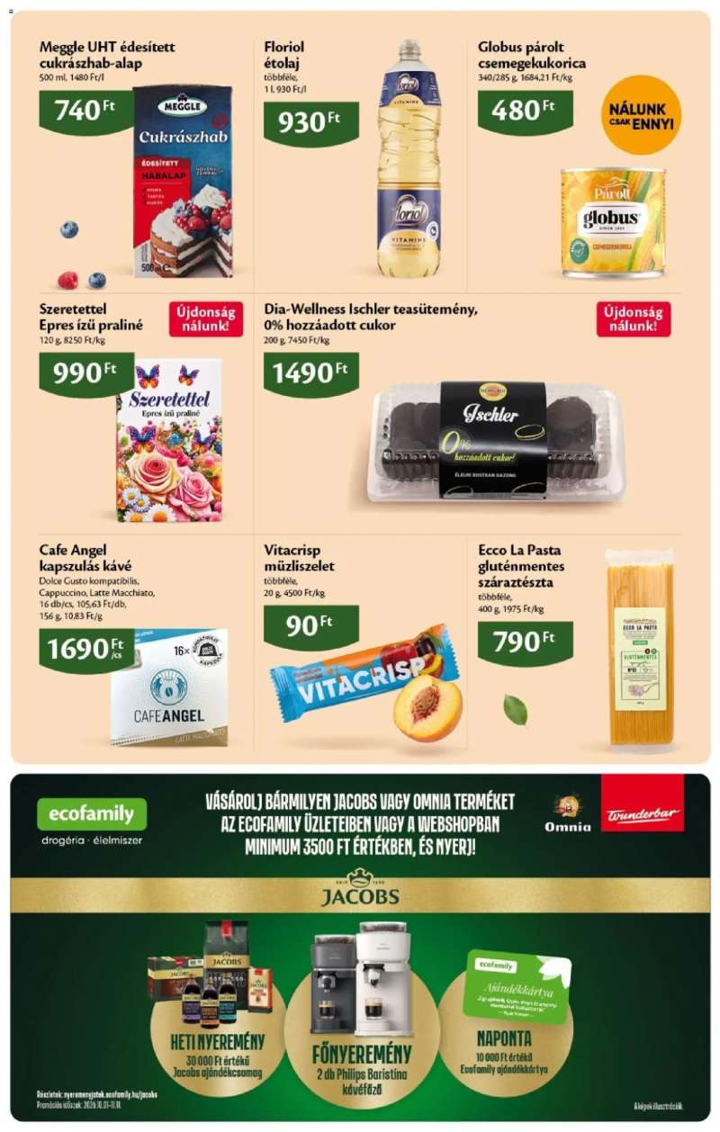 Euro Family Ecofamily Akciós újság 10 oldal