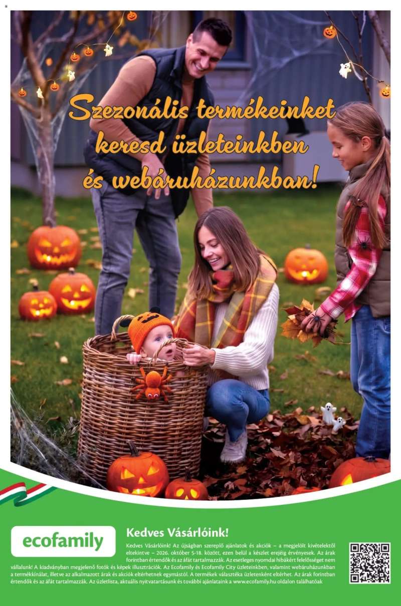 Euro Family Ecofamily akciós újság 11 oldal