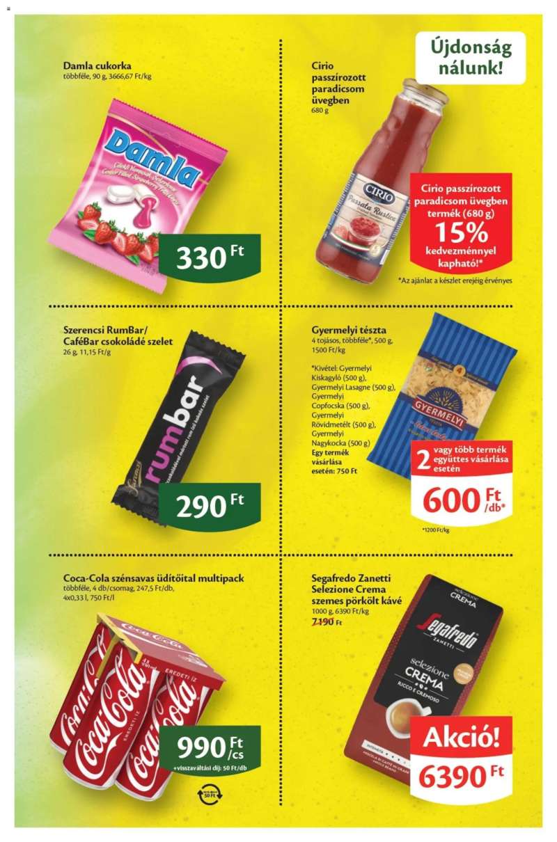 Euro Family Ecofamily akciós újság 3 oldal