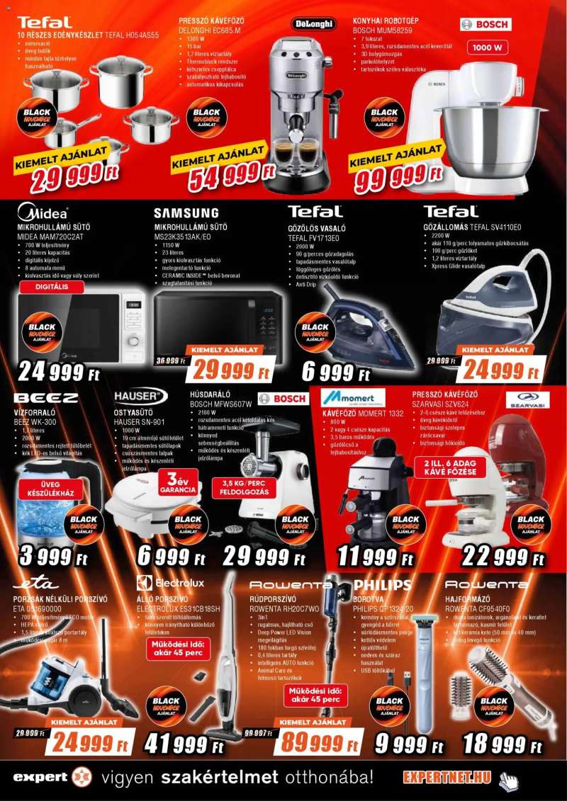 Expert Black Friday 2 oldal