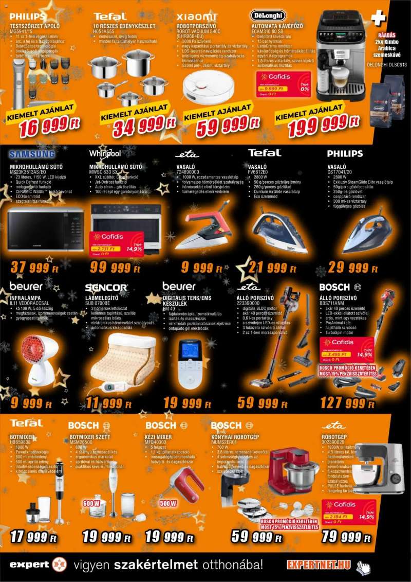 Expert Akciós újság Expert 4 oldal