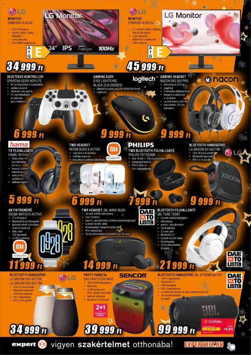 Expert Akciós újság Expert 7 oldal