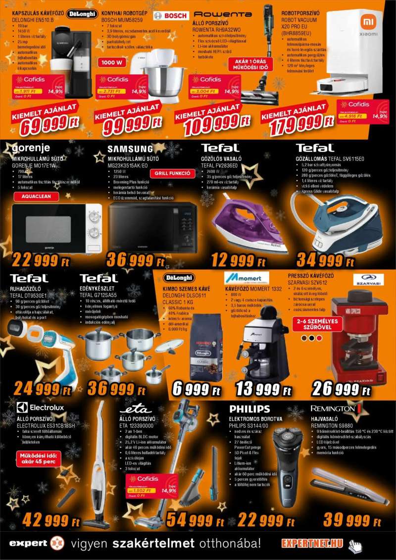 Expert Akciós újság Expert 2 oldal