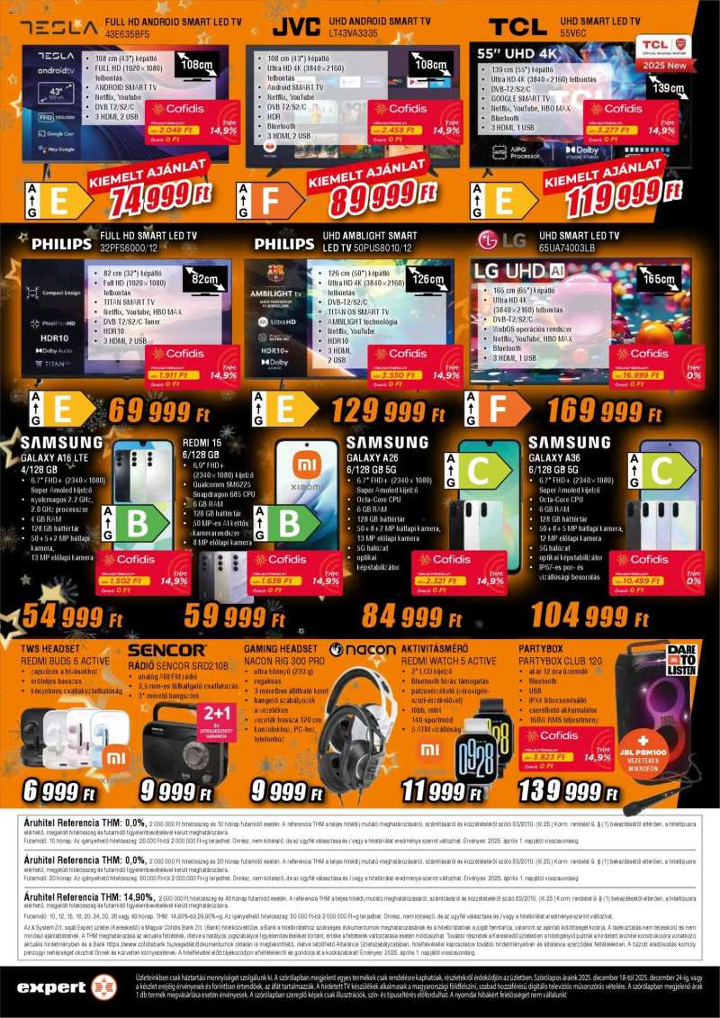 Expert Akciós újság Expert 4 oldal