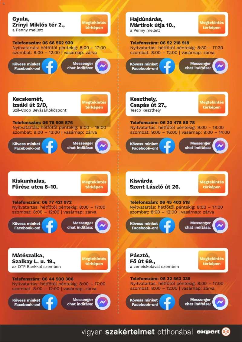 Expert Akciós újság Expert 6 oldal