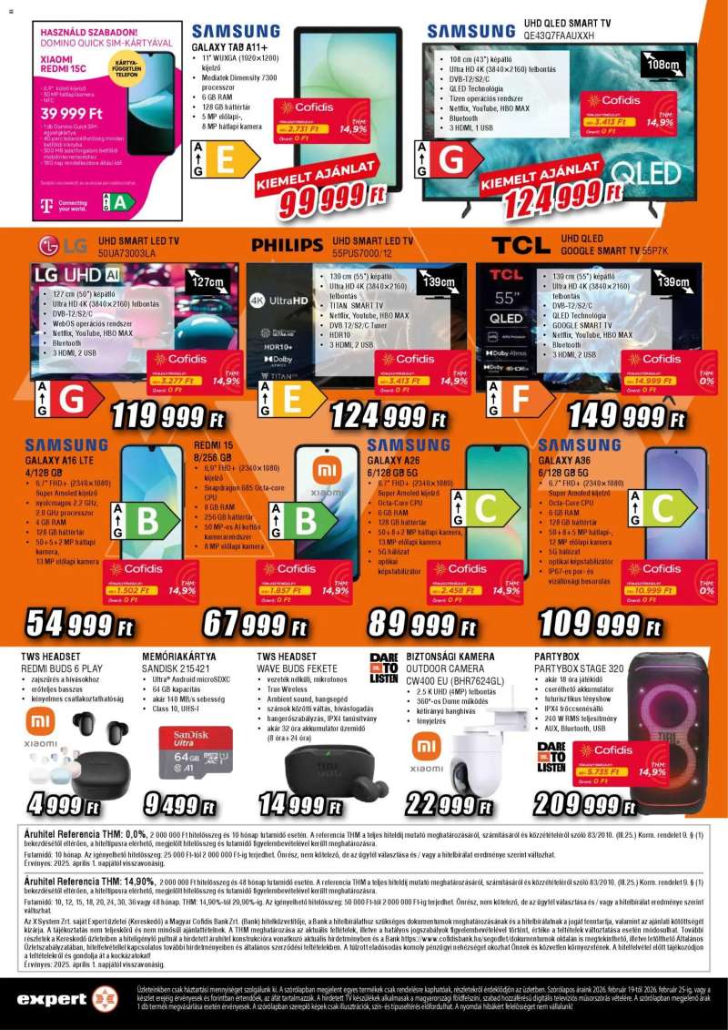 Expert Akciós újság Expert 4 oldal