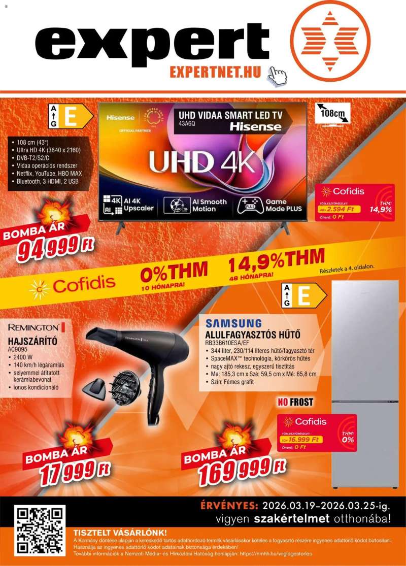 Expert Expert akciós újság 1 oldal