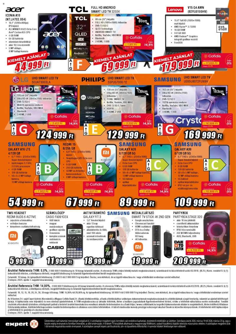 Expert Expert akciós újság 4 oldal