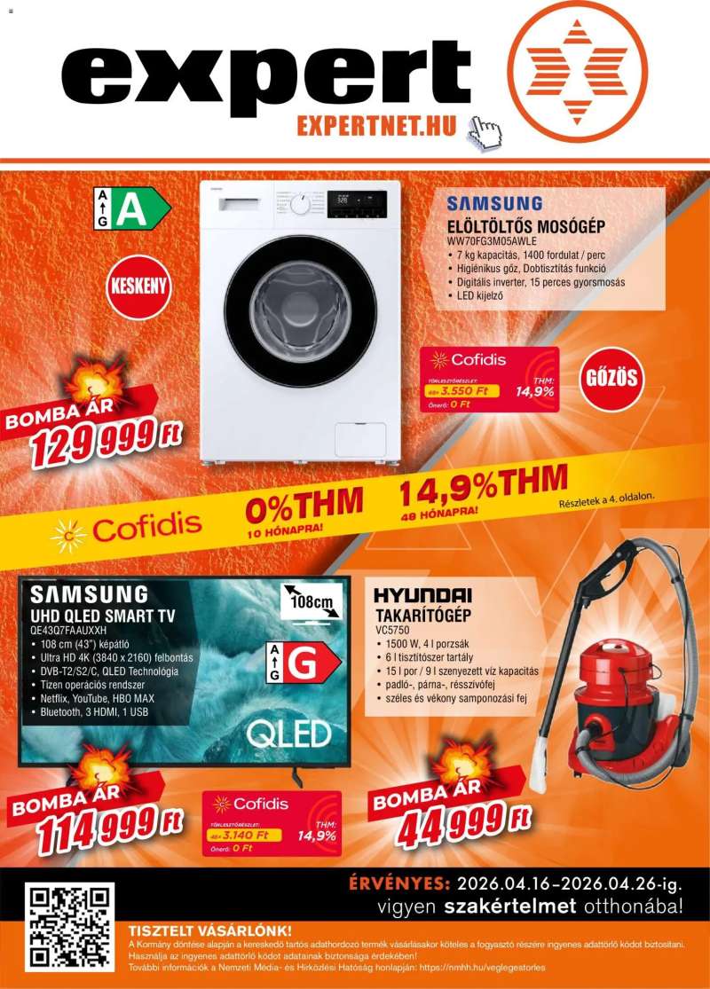 Expert Expert akciós újság 1 oldal