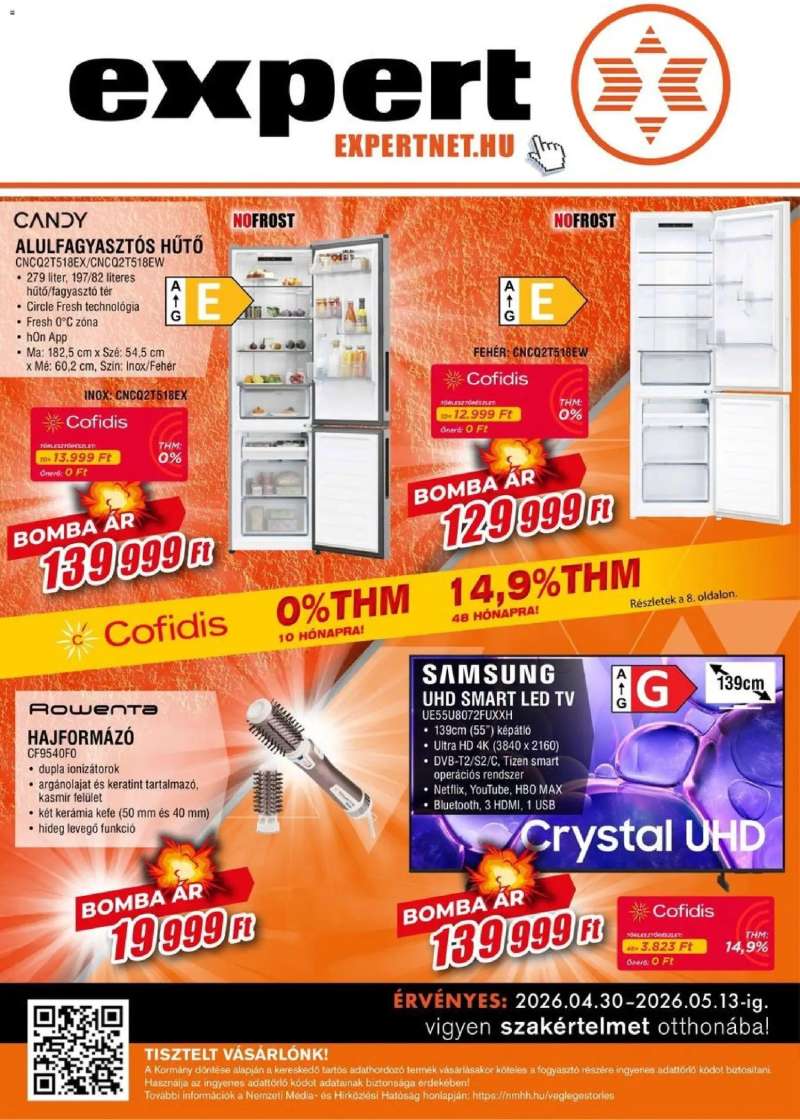Expert Expert akciós újság 1 oldal