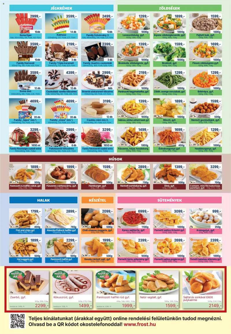 Family Frost Akciós újság Family Frost 2 oldal
