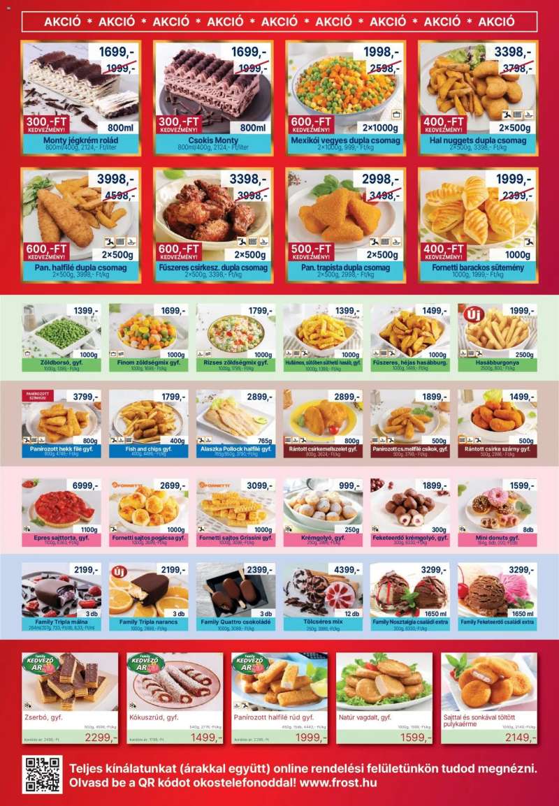 Family Frost Akciós újság Family Frost 2 oldal