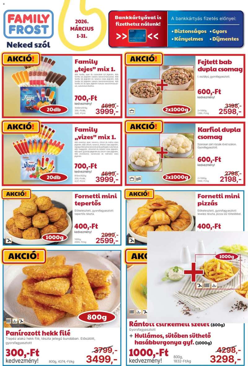 Family Frost Family Frost akciós újság 1 oldal