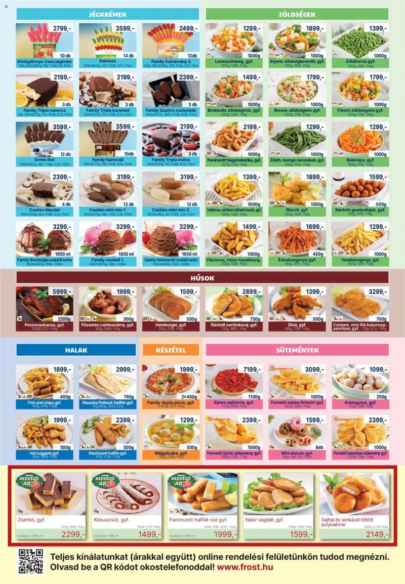Family Frost Family Frost akciós újság 2 oldal