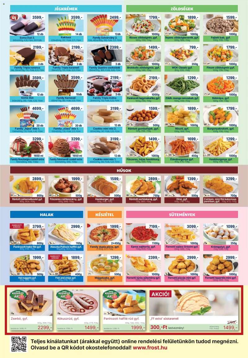 Family Frost Family Frost akciós újság 2 oldal
