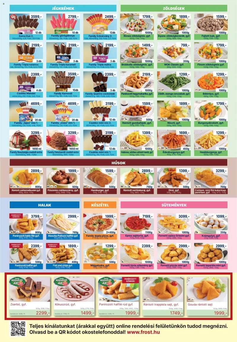 Family Frost Family Frost akciós újság 2 oldal