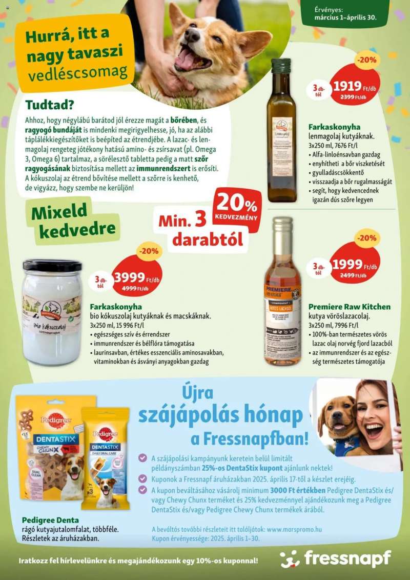 Fressnapf Akciós újság Fressnapf 6 oldal