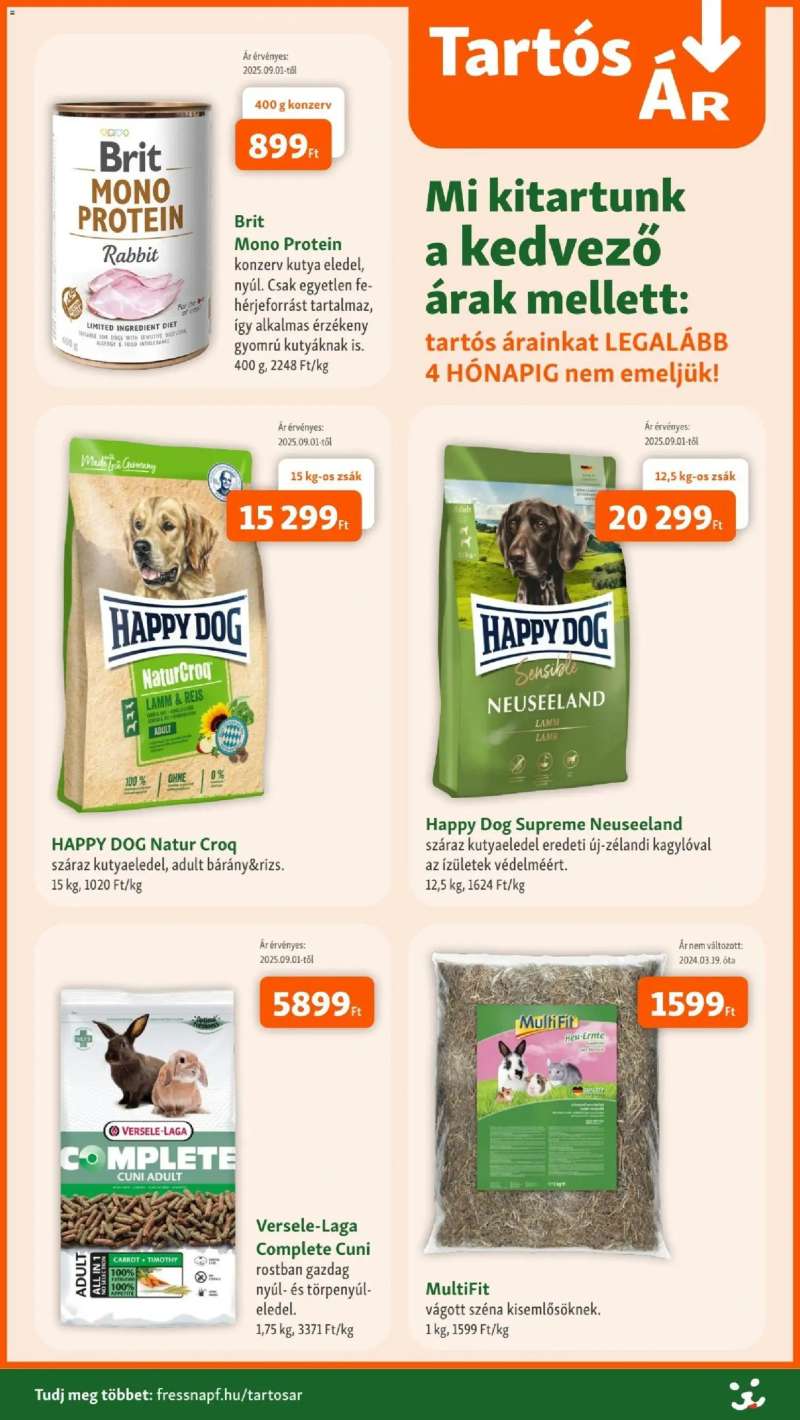 Fressnapf Akciós újság Fressnapf 3 oldal