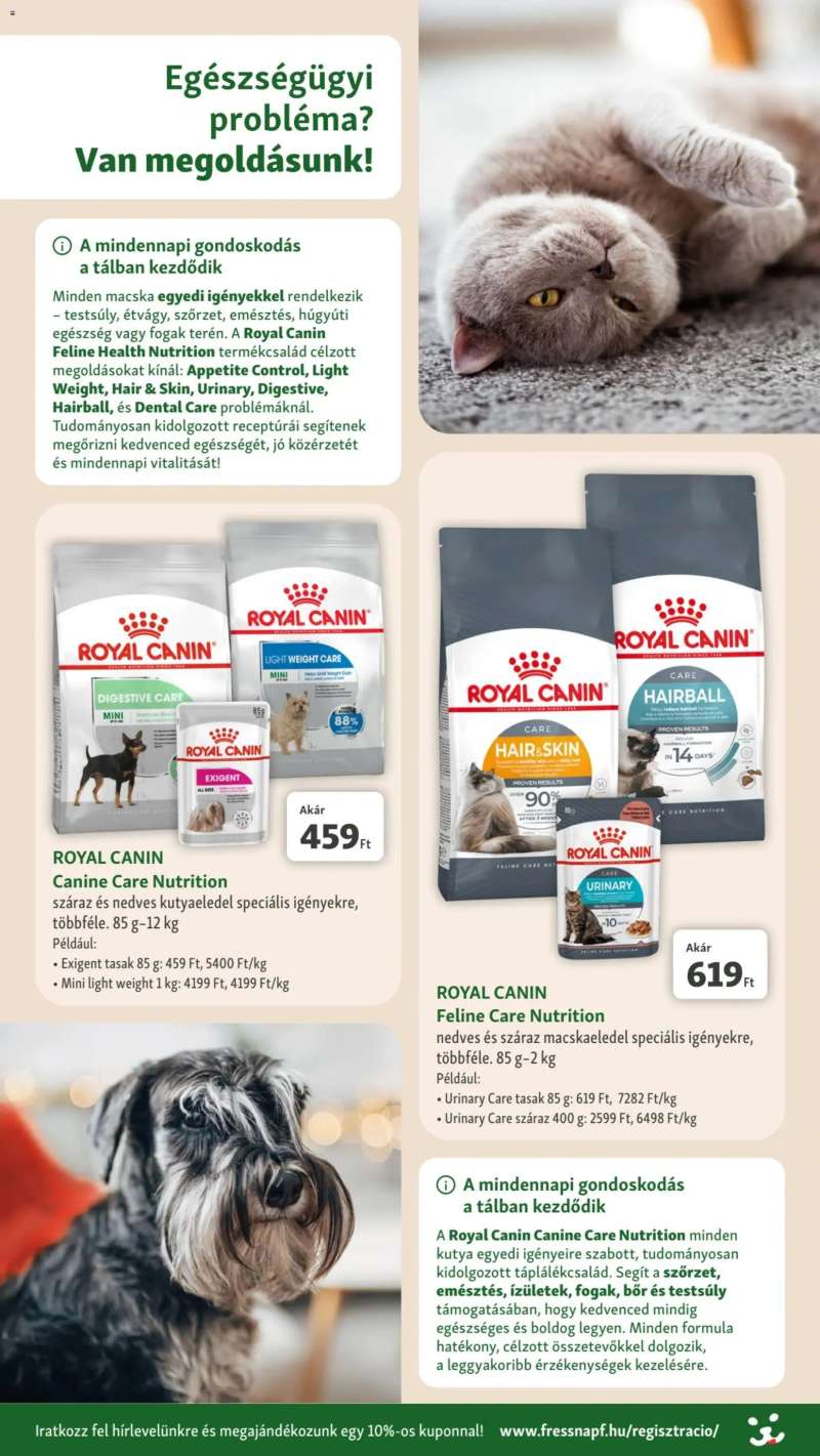 Fressnapf Akciós újság Fressnapf 11 oldal