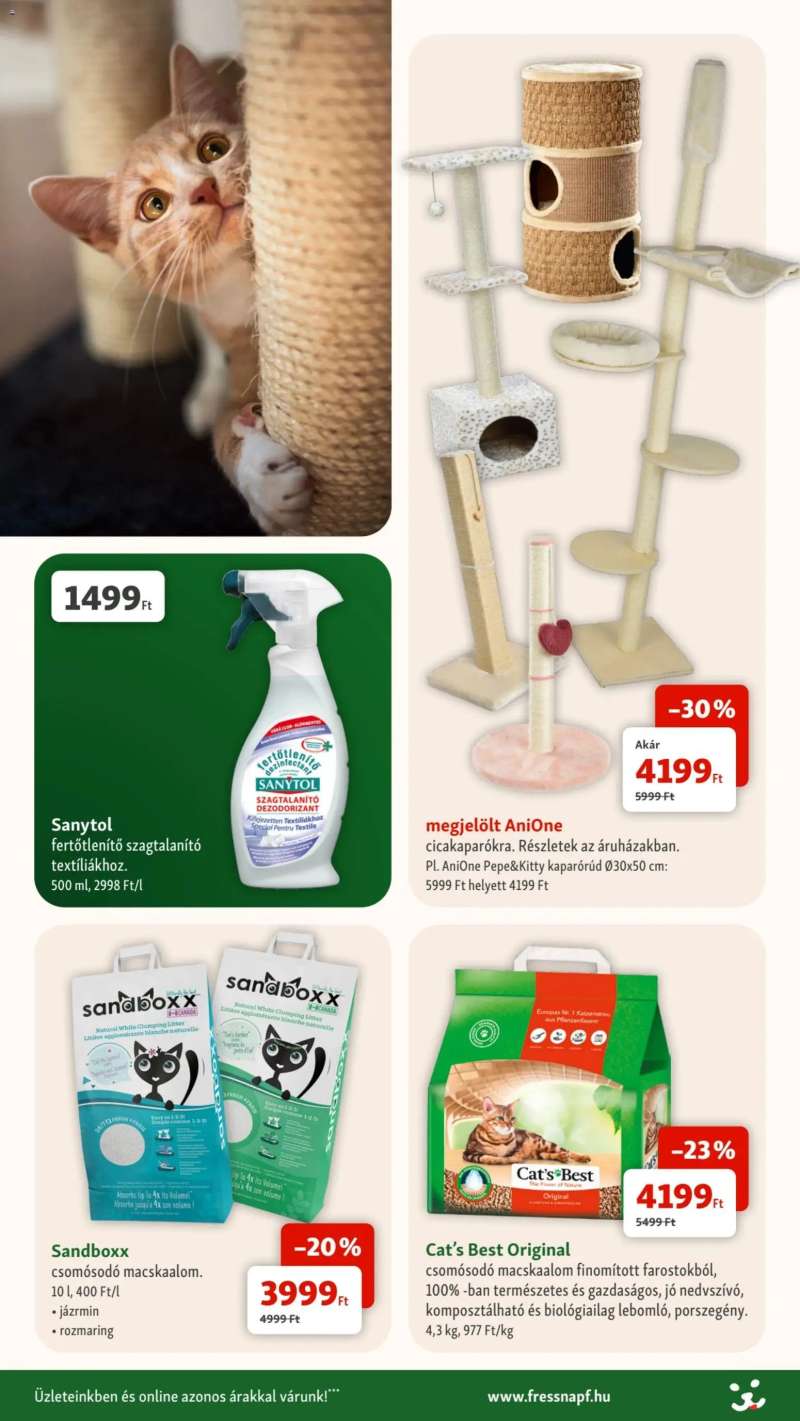 Fressnapf Akciós újság Fressnapf 12 oldal