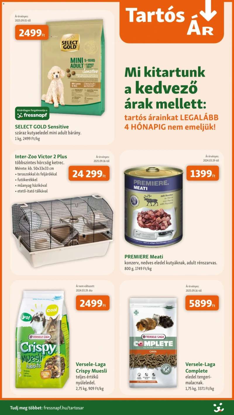 Fressnapf Akciós újság Fressnapf 4 oldal