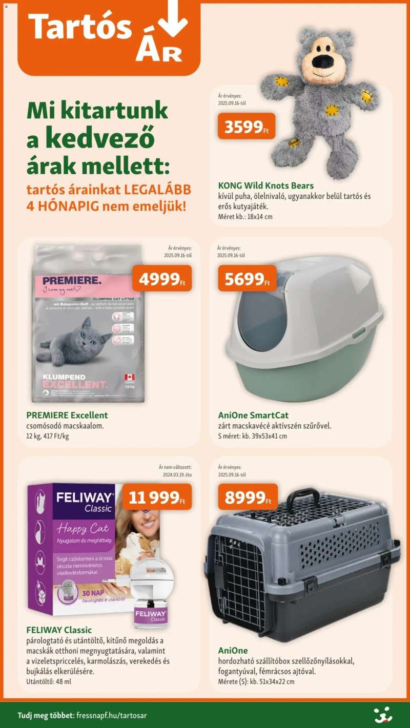 Fressnapf Akciós újság Fressnapf 5 oldal