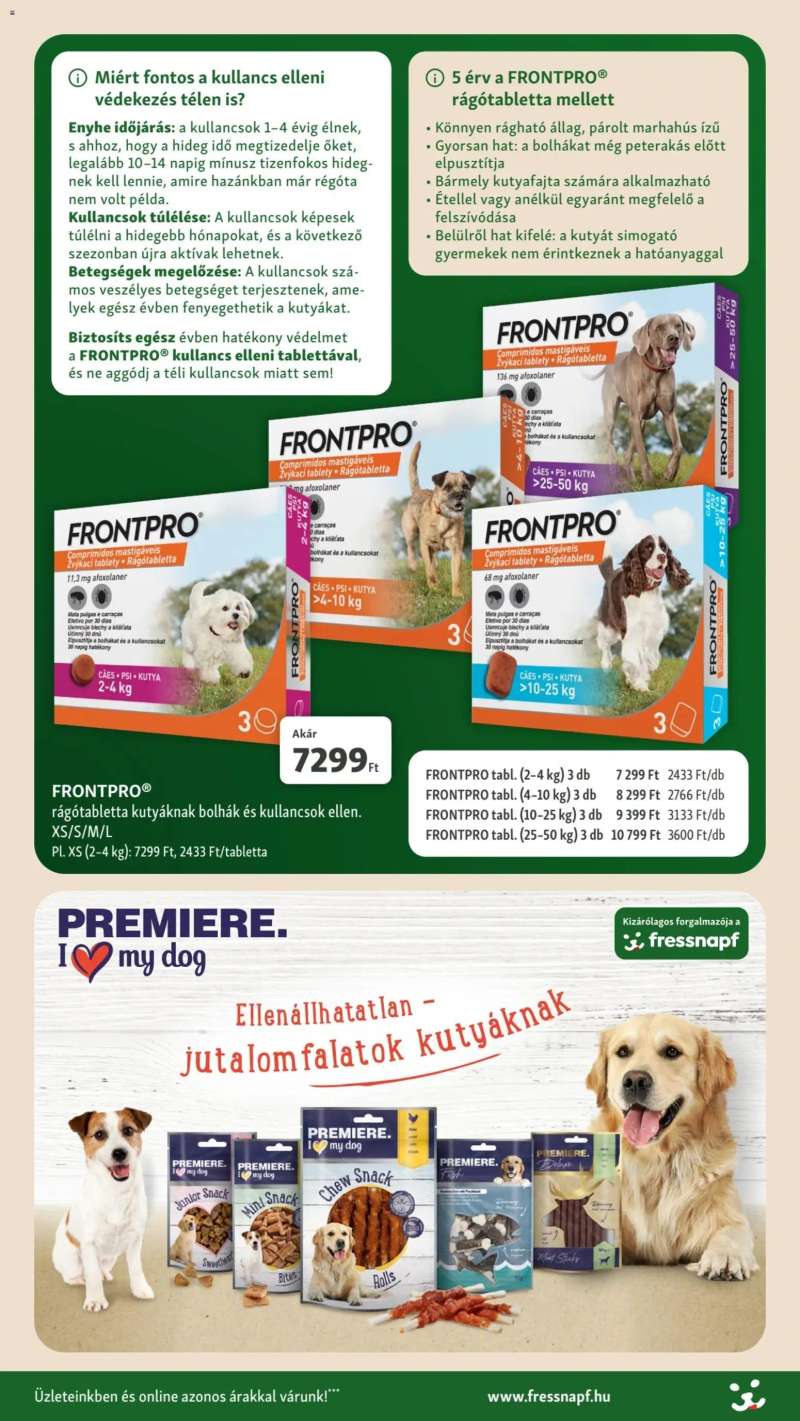 Fressnapf Akciós újság Fressnapf 6 oldal